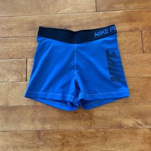 Nike Pro dry fit shorts